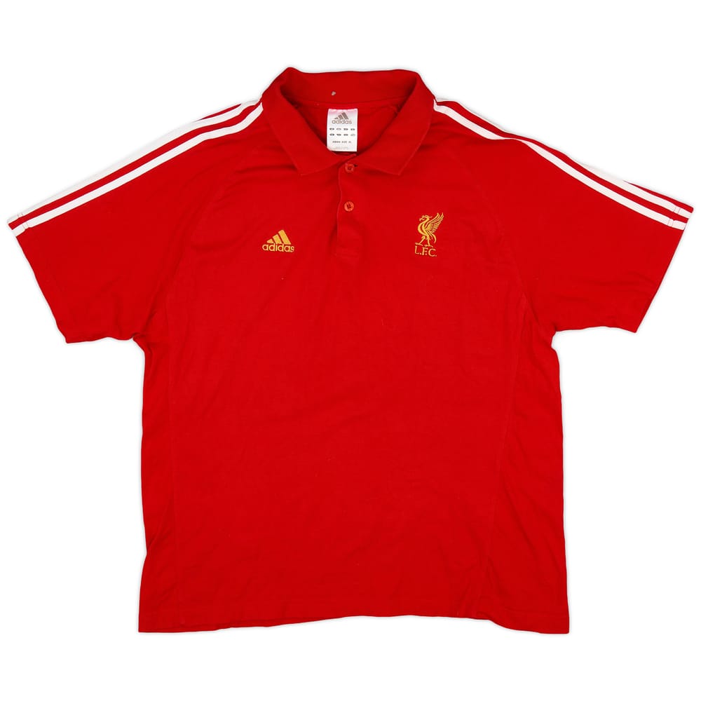 2006-07 Liverpool adidas Polo Shirt - 9/10 - (XL)