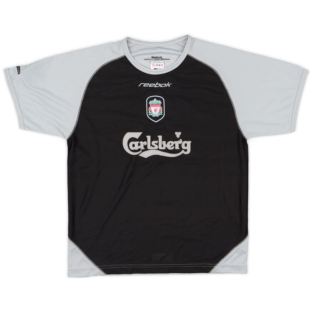 2002-03 Liverpool Reebok Training Shirt - 9/10 - (M.Boys)