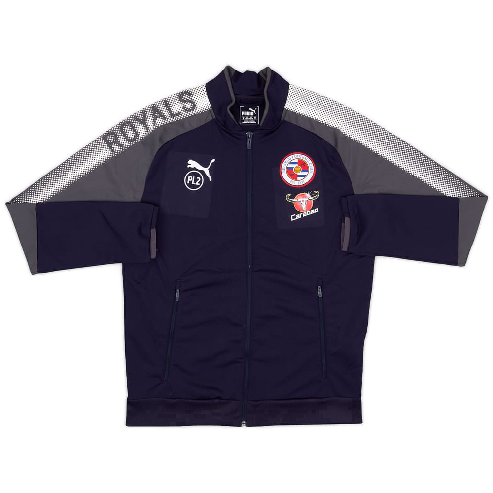 2016-17 Reading Staff Issue Puma Track Jacket - 8/10 - (M)