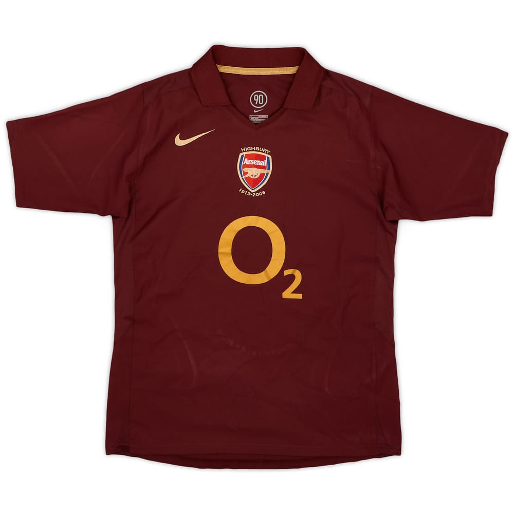 2005-06 Arsenal Home Shirt - 8/10 - (L.Boys)