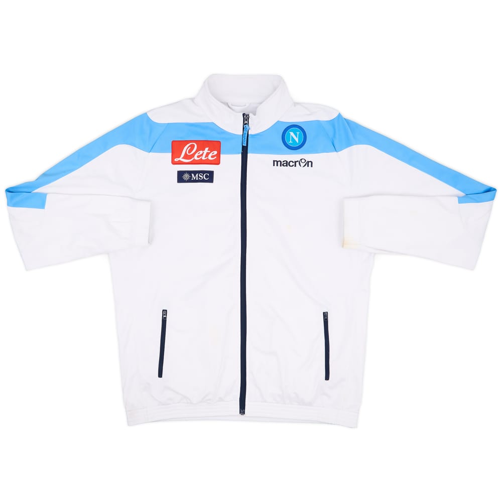 2014-15 Napoli Macron Track Jacket - 7/10 - (3XL)