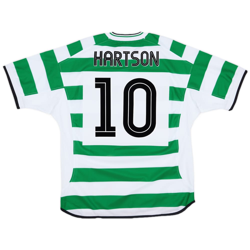 2001-03 Celtic Home Shirt Hartson #10 (L)