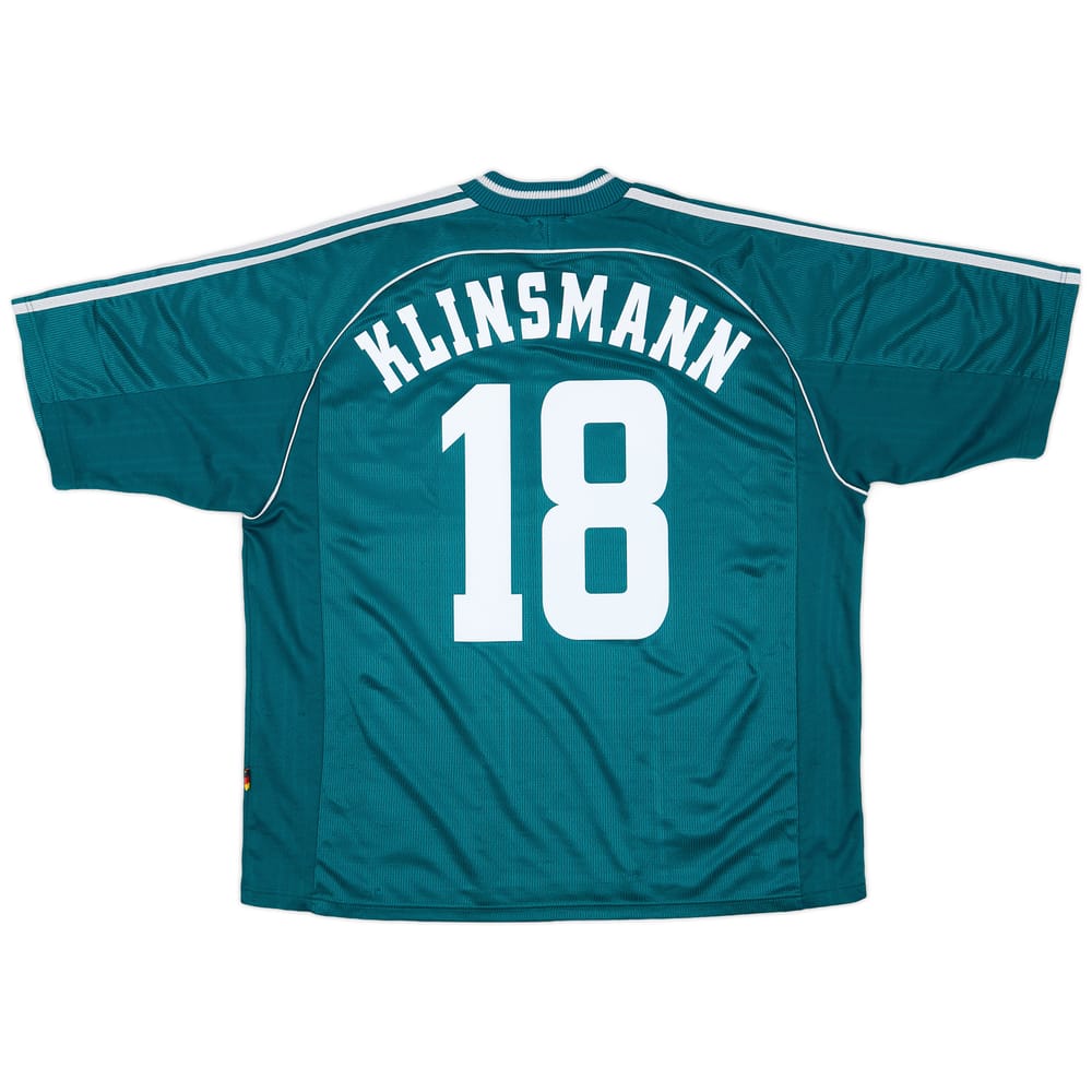 1998-00 Germany Away Shirt Klinsmann #18 - 8/10 - (XL)