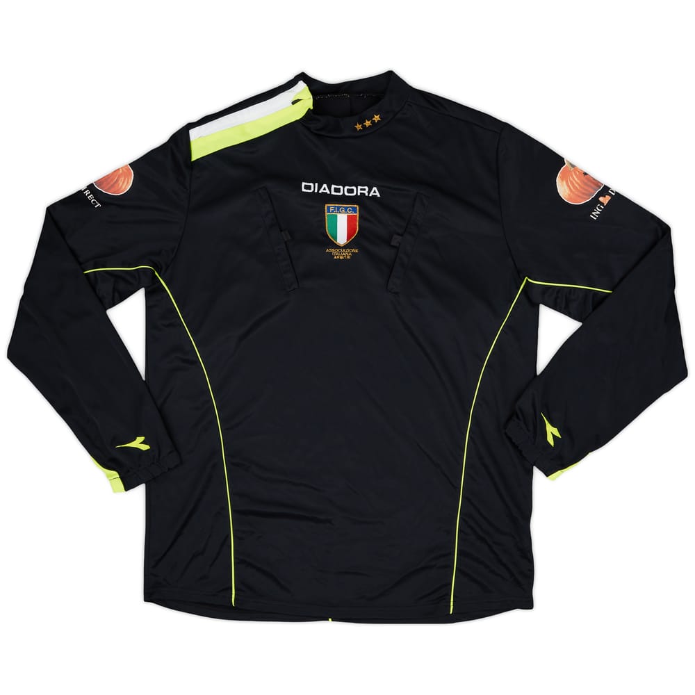 2000s Italy Diadora Referee L/S Shirt - 3/10 - (XXL)