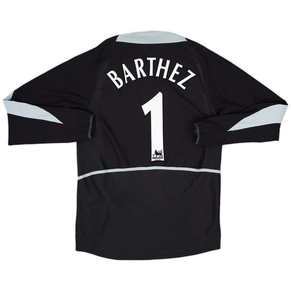 2002-04 Manchester United GK Shirt Barthez #1 - 8/10 - (L)