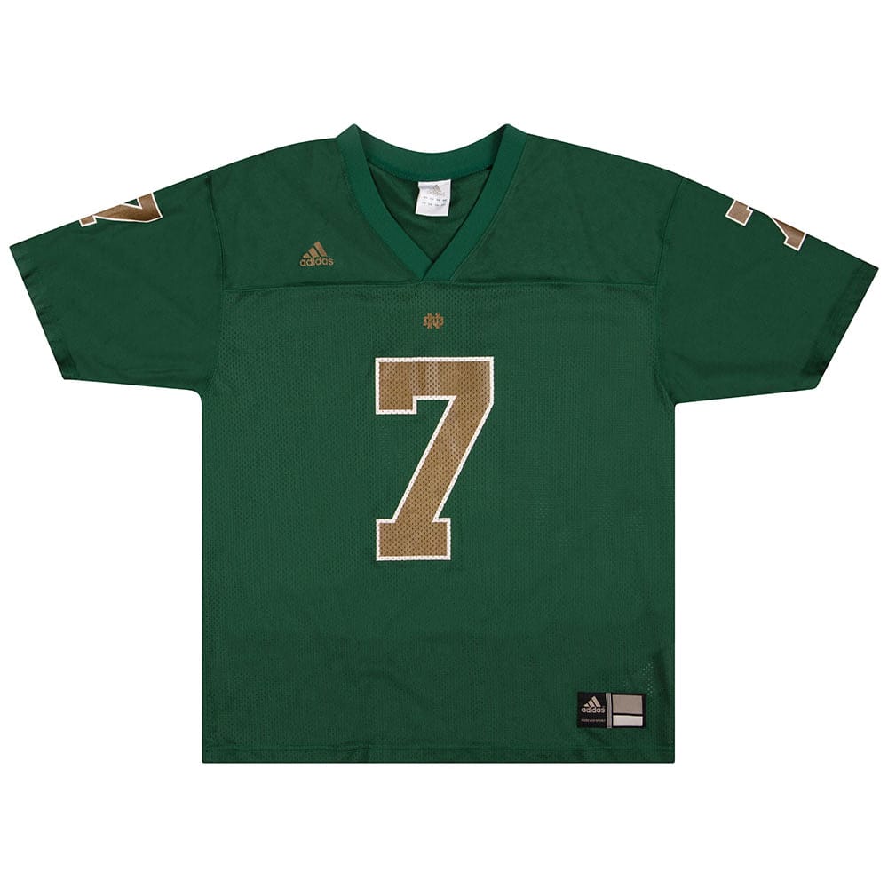 2005-06 Notre Dame Fighting Irish #7 adidas Jersey (Alternate) L