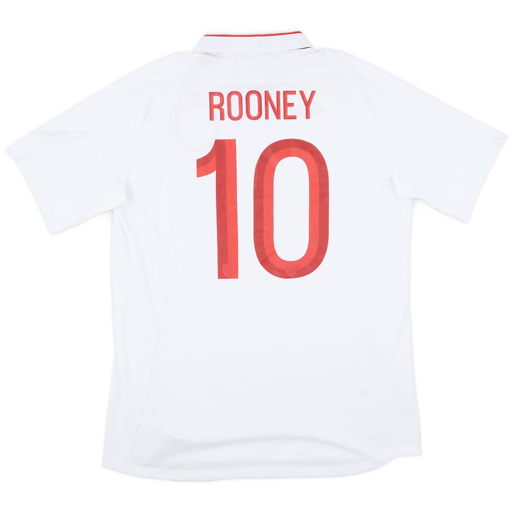 2012-13 England Home Shirt Rooney #10 (L)