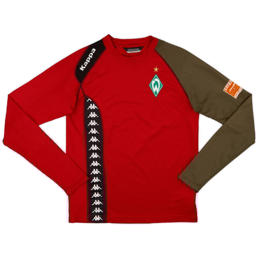 2008-09 Werder Bremen Kappa Training L/S Shirt - 9/10 - (S)