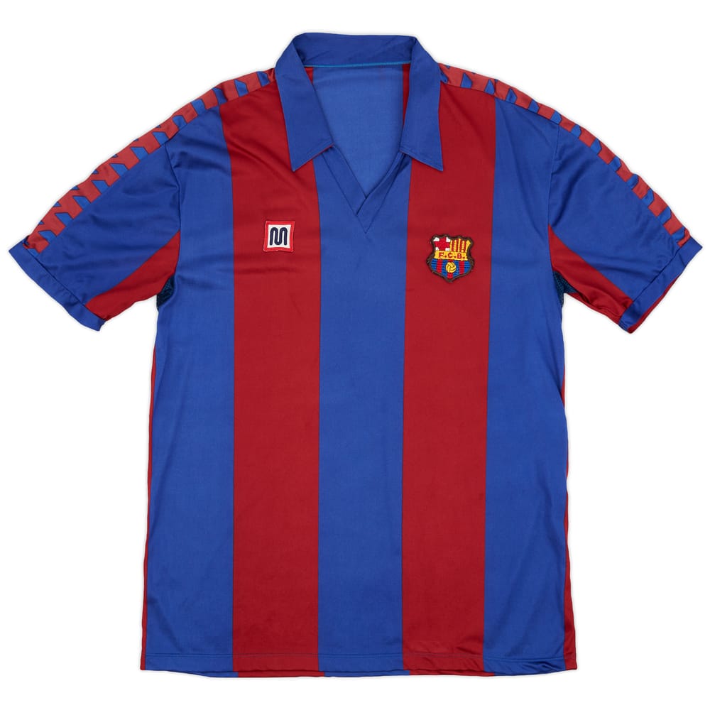 1984-89 Barcelona Home Shirt - 9/10 - (XL)