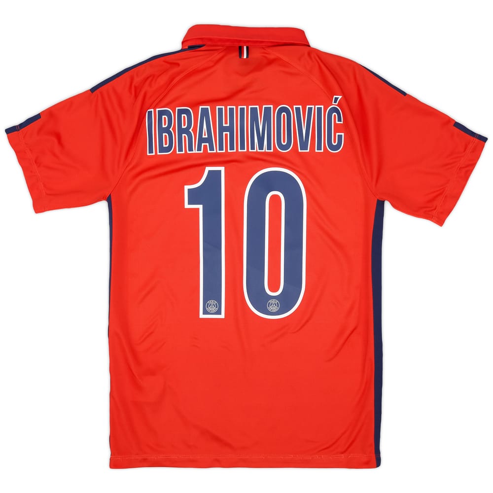 2014-15 Paris Saint-Germain Third Shirt Ibrahimovic #10 - 8/10 - (S)