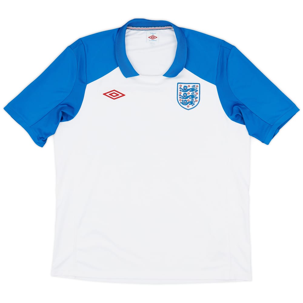 2010-11 England Umbro Training Shirt - 9/10 - (XL)