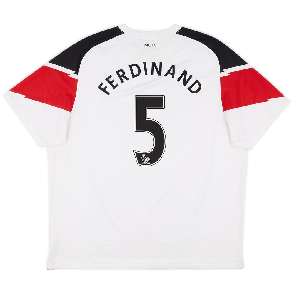 2010-12 Manchester United Away Shirt Ferdinand #5 - 5/10 - (XXL)