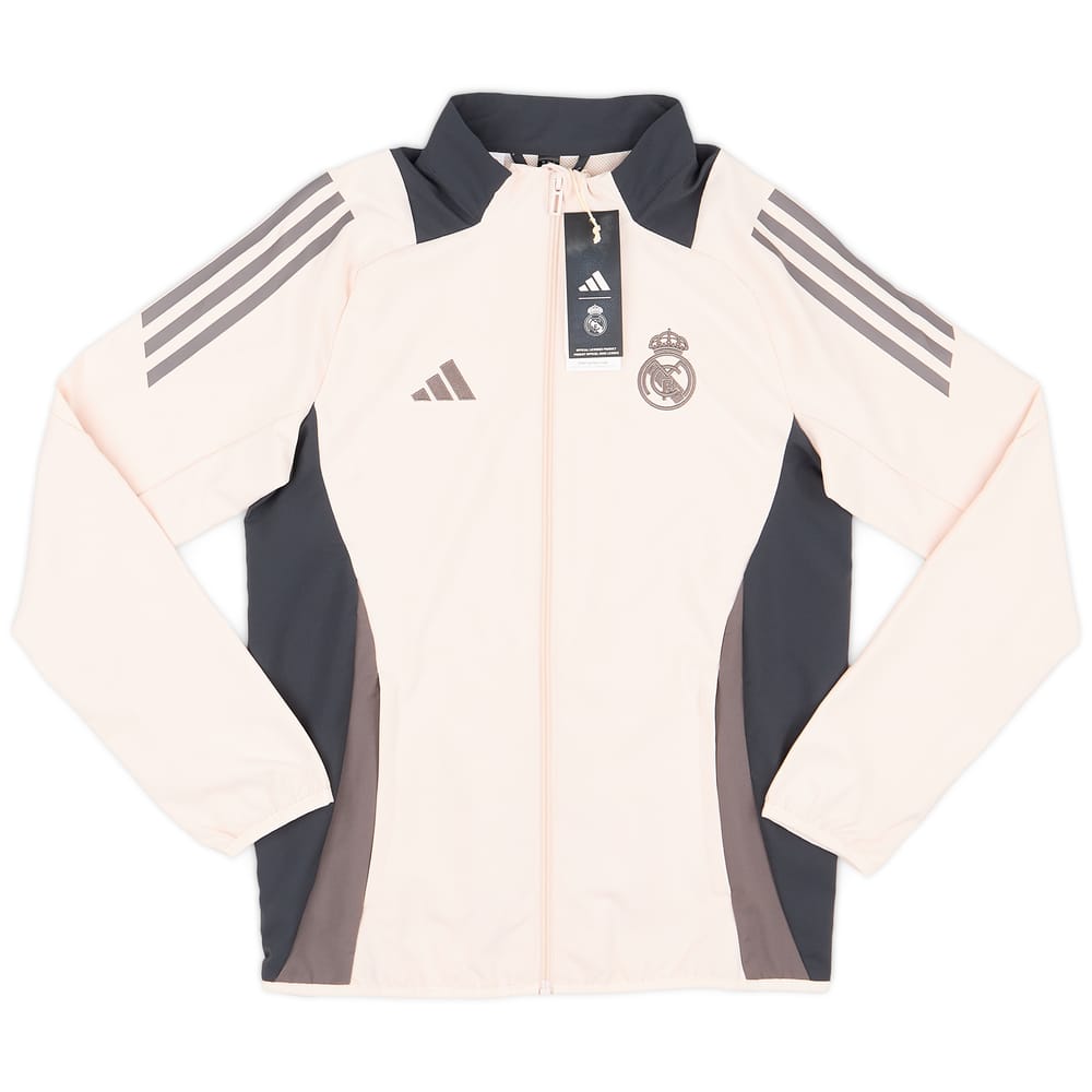 2024-25 Real Madrid adidas European Pre-Match Jacket (KIDS)
