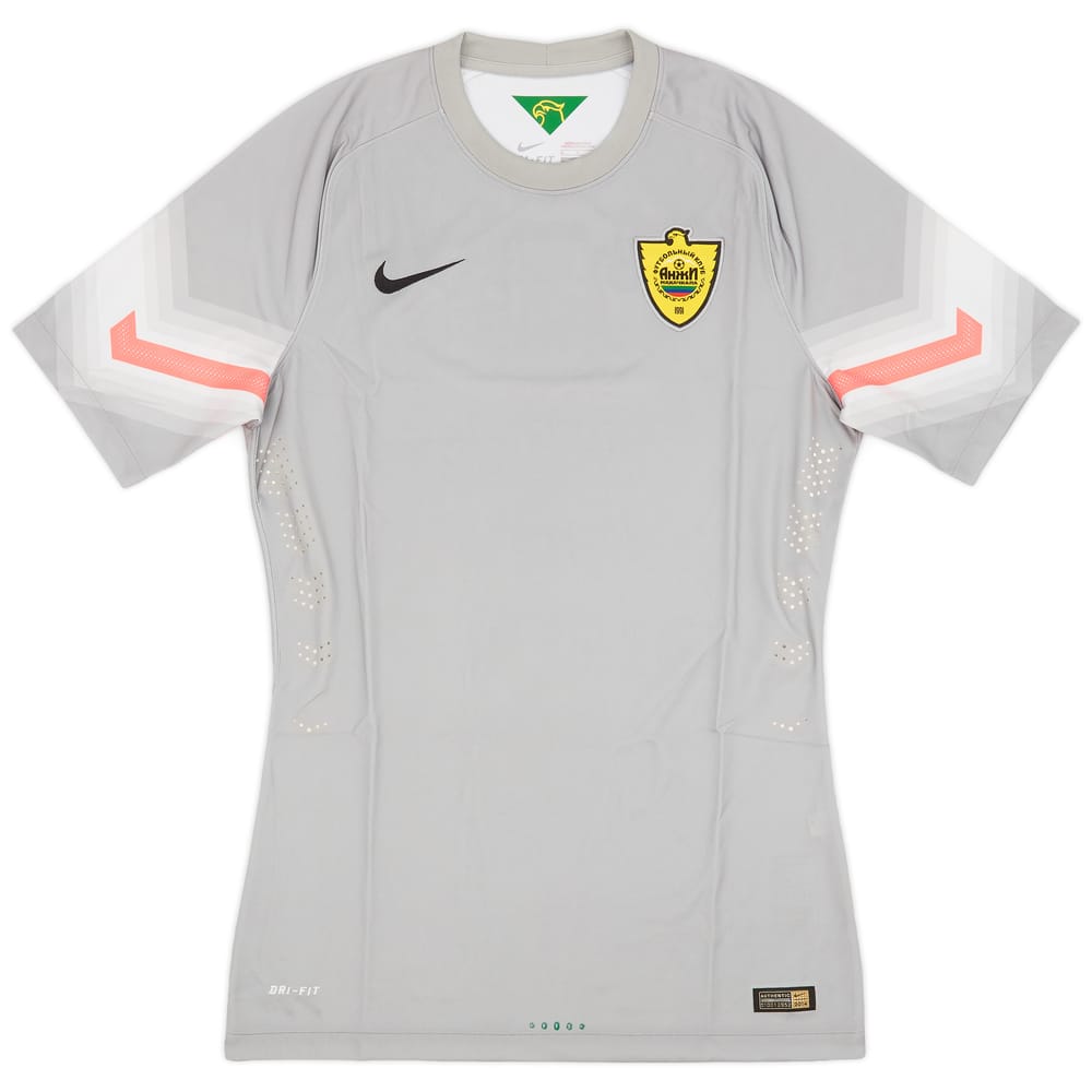 2014-15 Anzhi Makhachkala Player Issue GK S/S Shirt - 6/10 - (M)