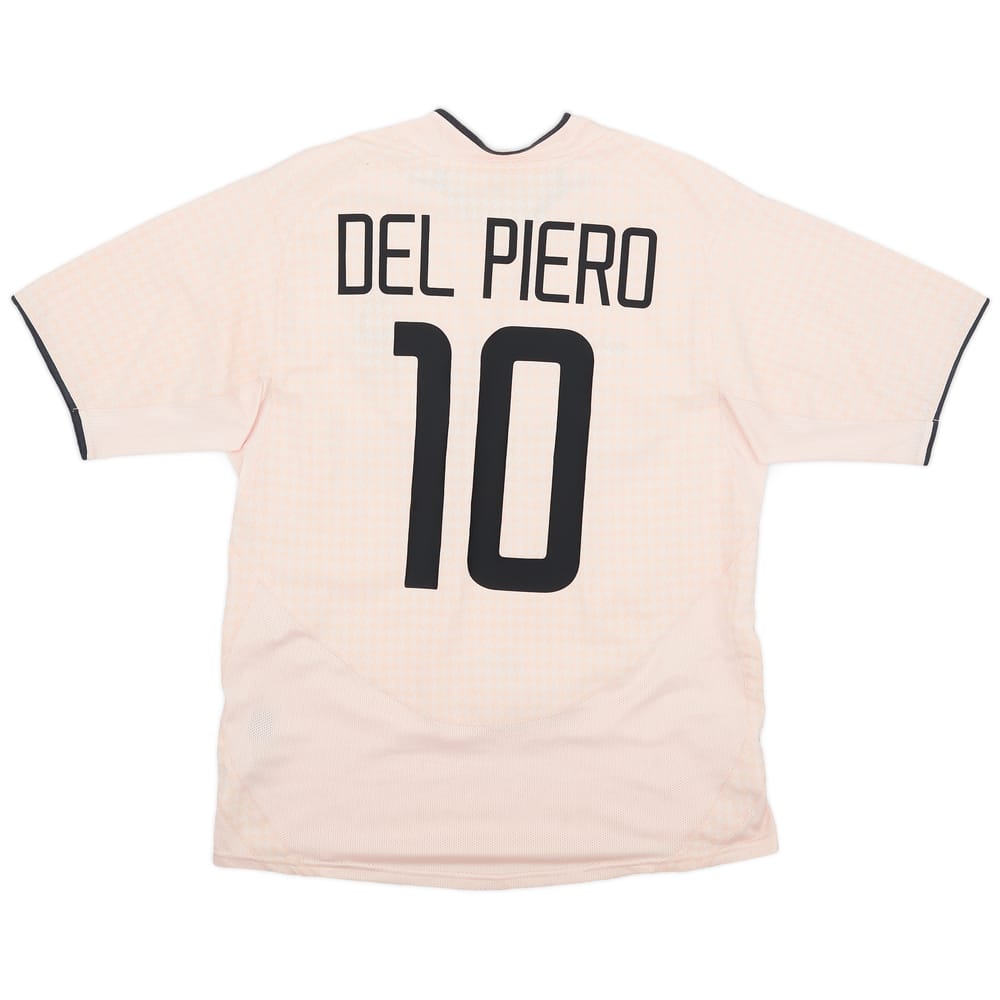 2003-04 Juventus Away Shirt Del Piero #10 - 5/10 - (L)