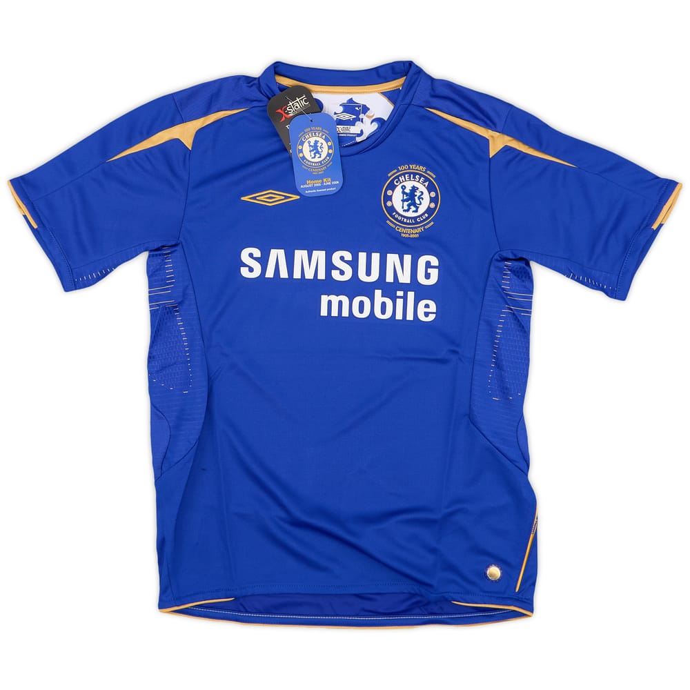 2005-06 Chelsea Centenary Home Shirt (M.Boys)