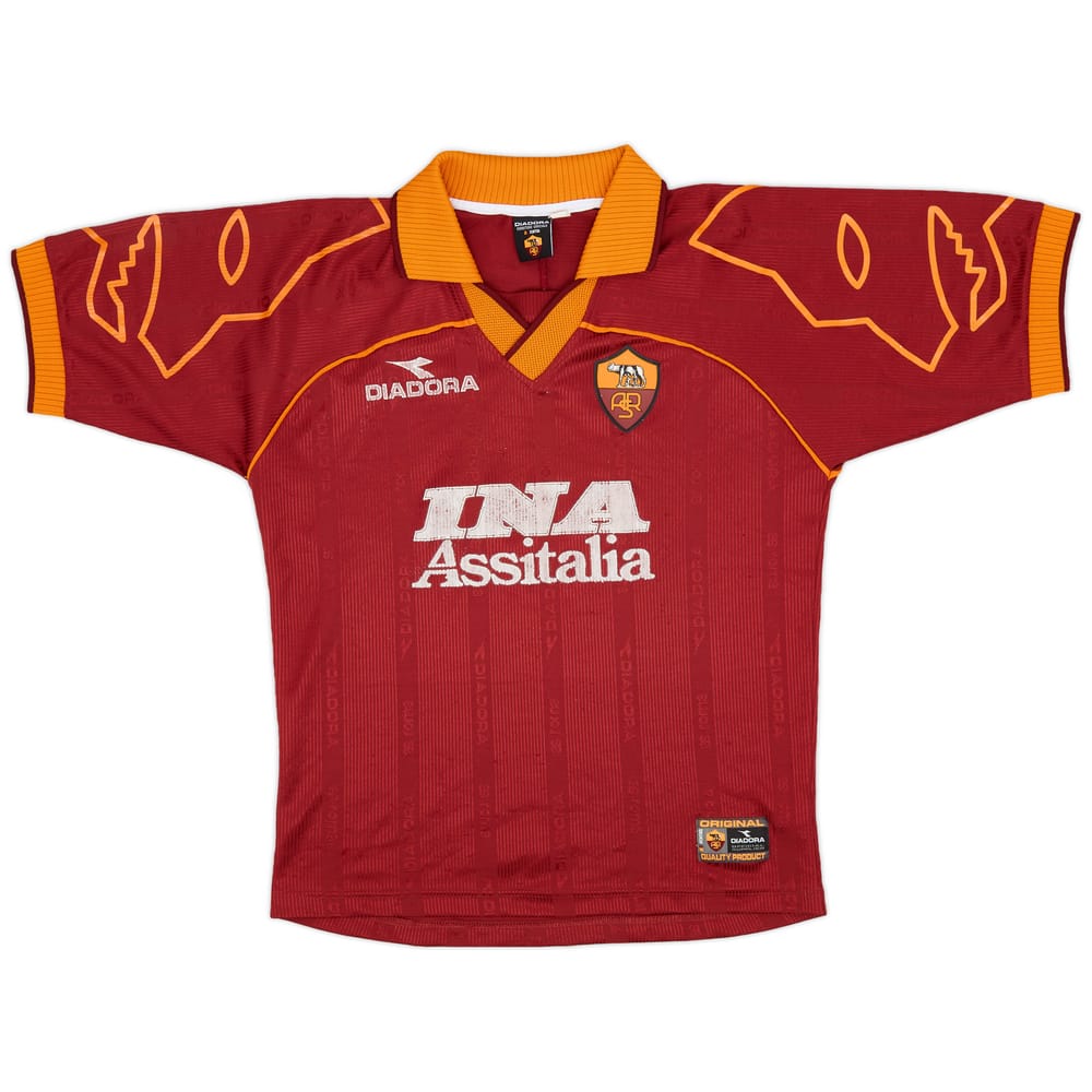 1999-00 Roma Home Shirt - 5/10 - (S)