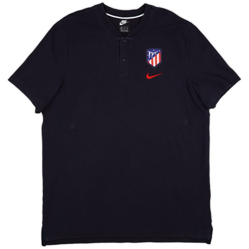 2020-21 Atletico Madrid Nike Polo Shirt - 9/10 - (XXL)