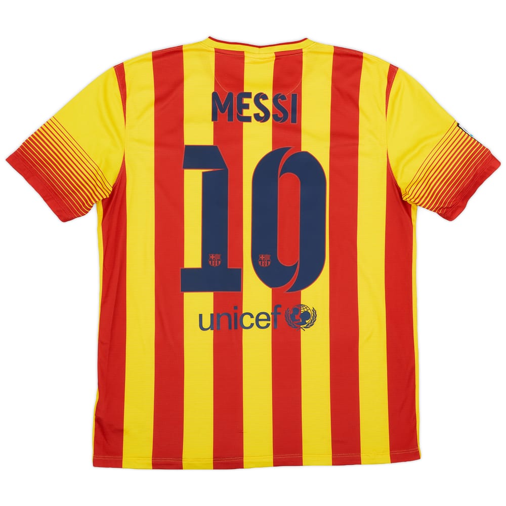 2013-15 Barcelona Away Shirt Messi #10 - 8/10 - (L)