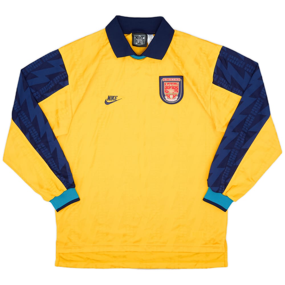 1994-96 Arsenal Player Issue Third L/S Shirt
