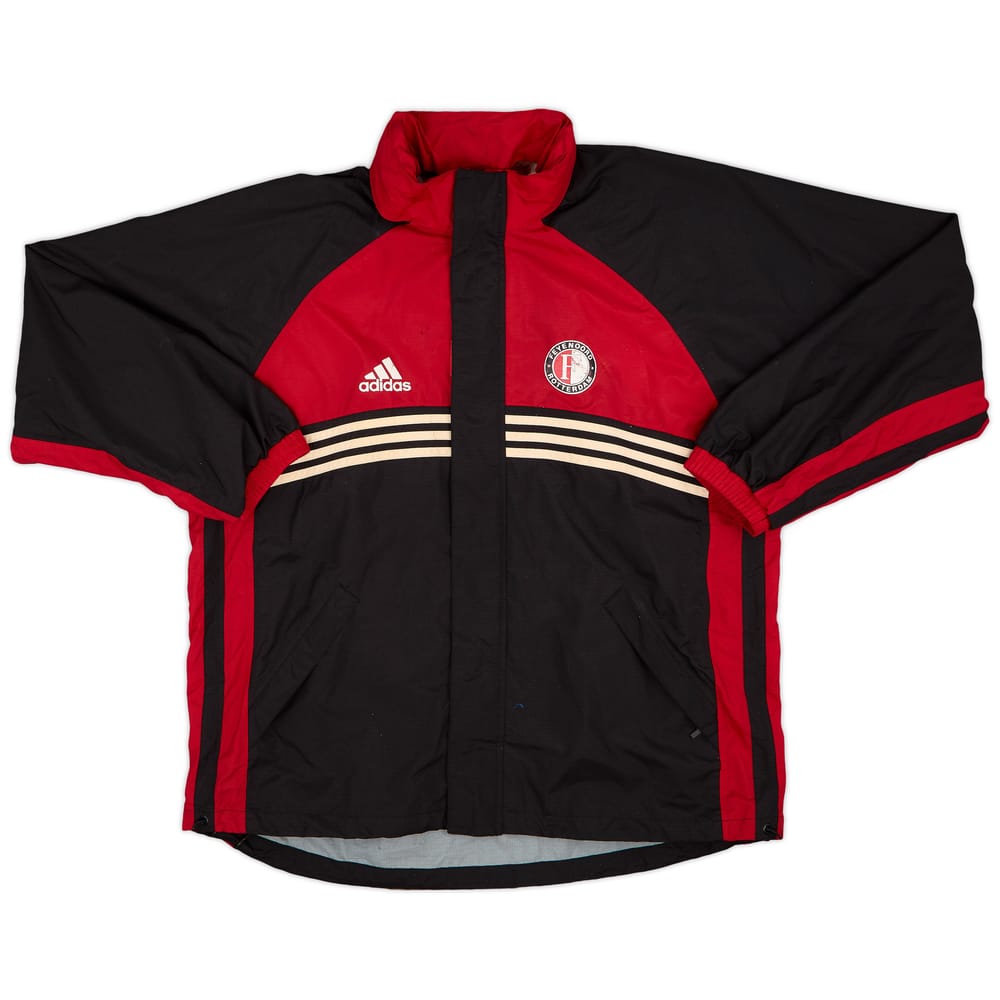 1998-99 Feyenoord adidas Hooded Rain Jacket - 5/10 - (L/XL)