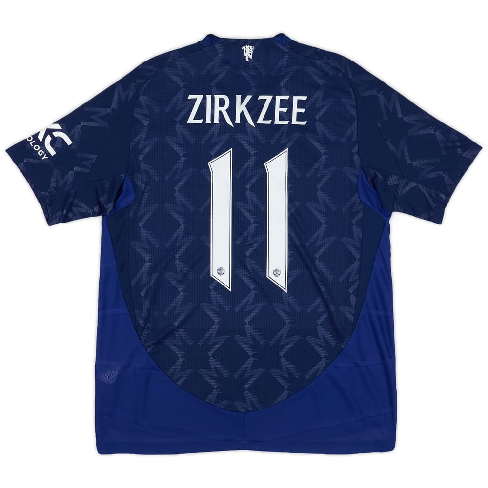 2024-25 Manchester United Away Authentic Shirt Zirkzee #11