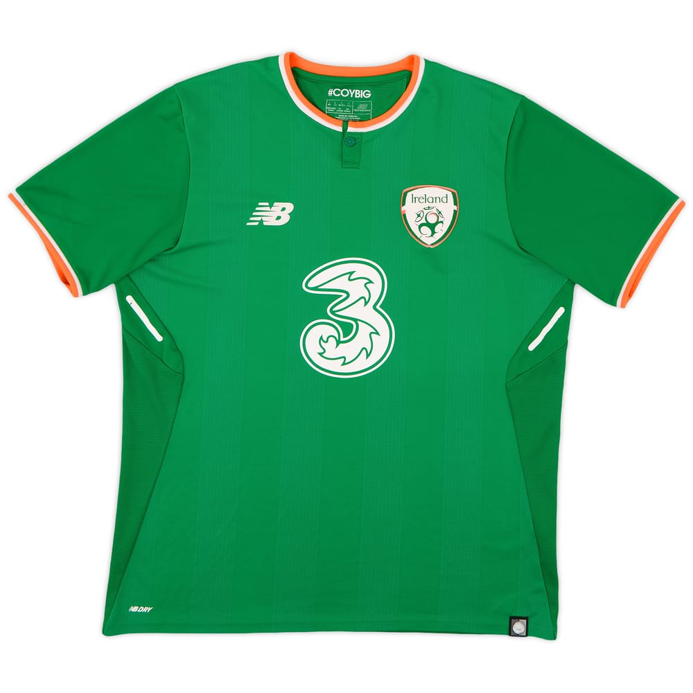 2017-18 Ireland Home Shirt - 7/10 - (L)