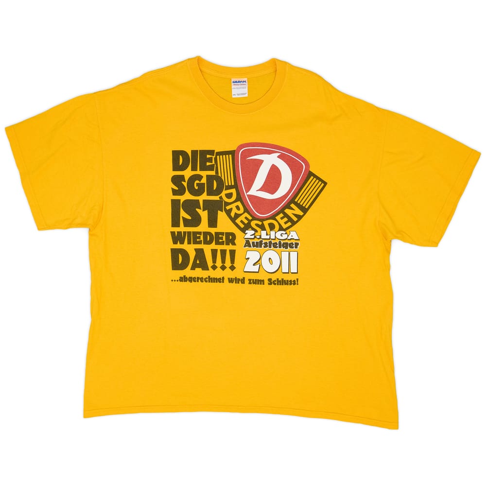 2011 Dynamo Dresden Graphic Tee - 6/10 - (XXL)