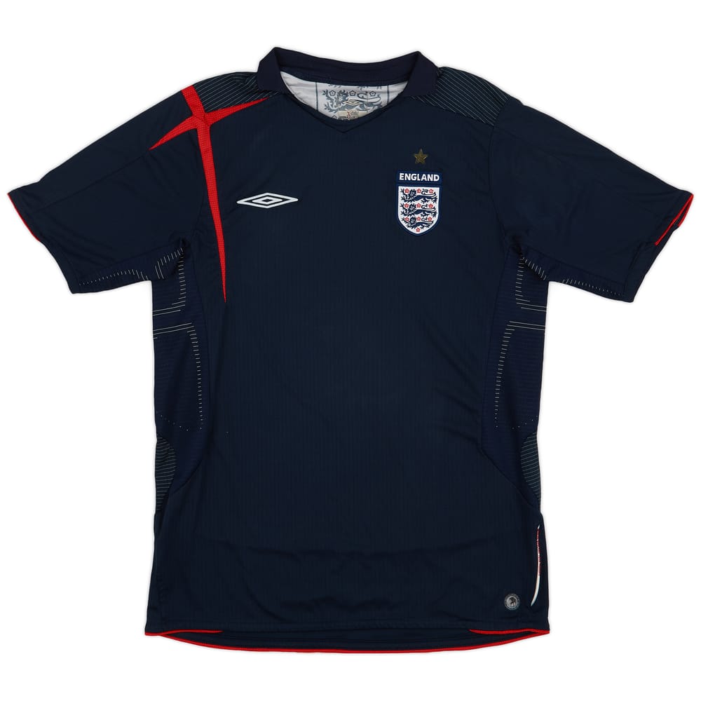 2005-06 England GK S/S Shirt - 7/10 - (M)