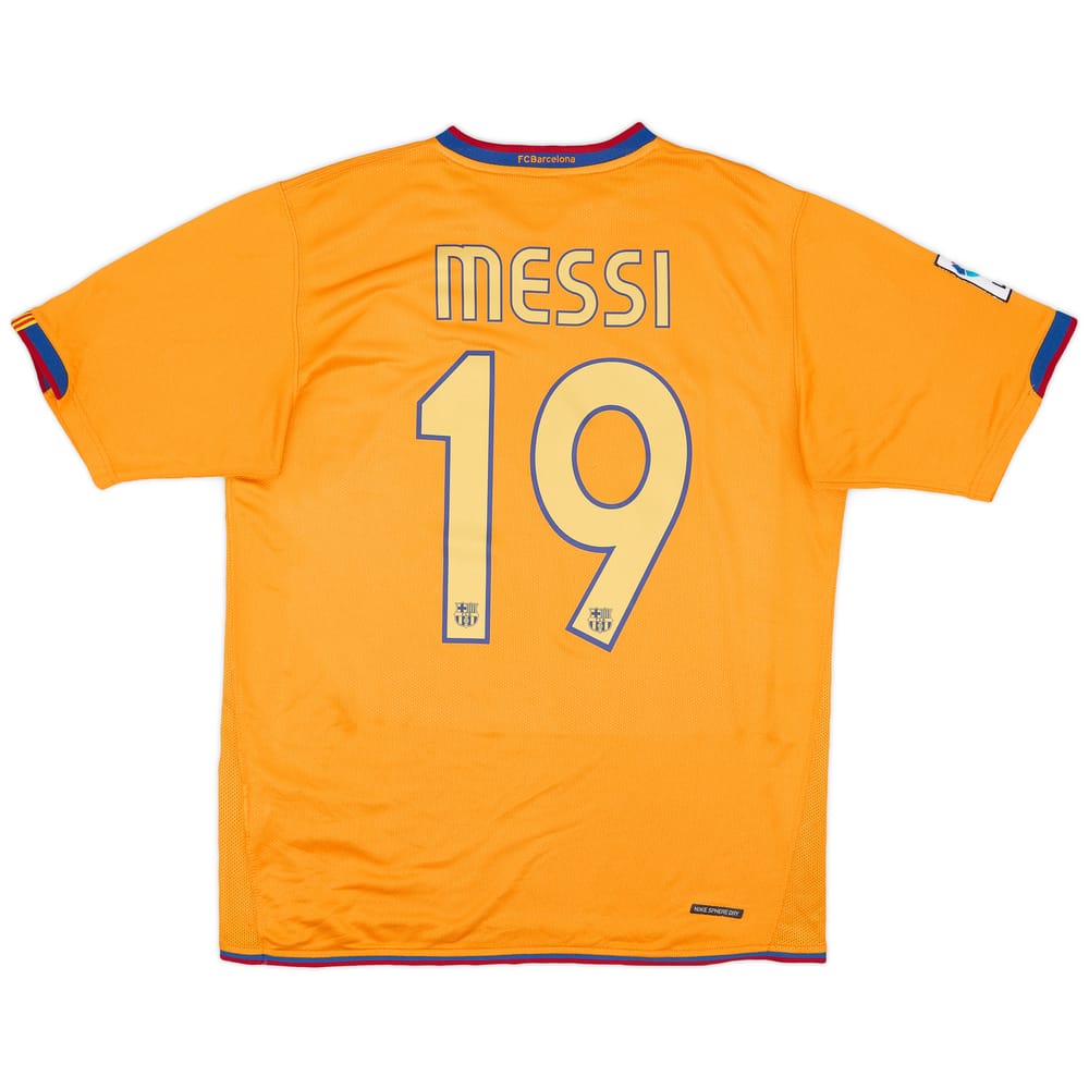 2006-08 Barcelona Away Shirt Messi #19 - 6/10 - (M)
