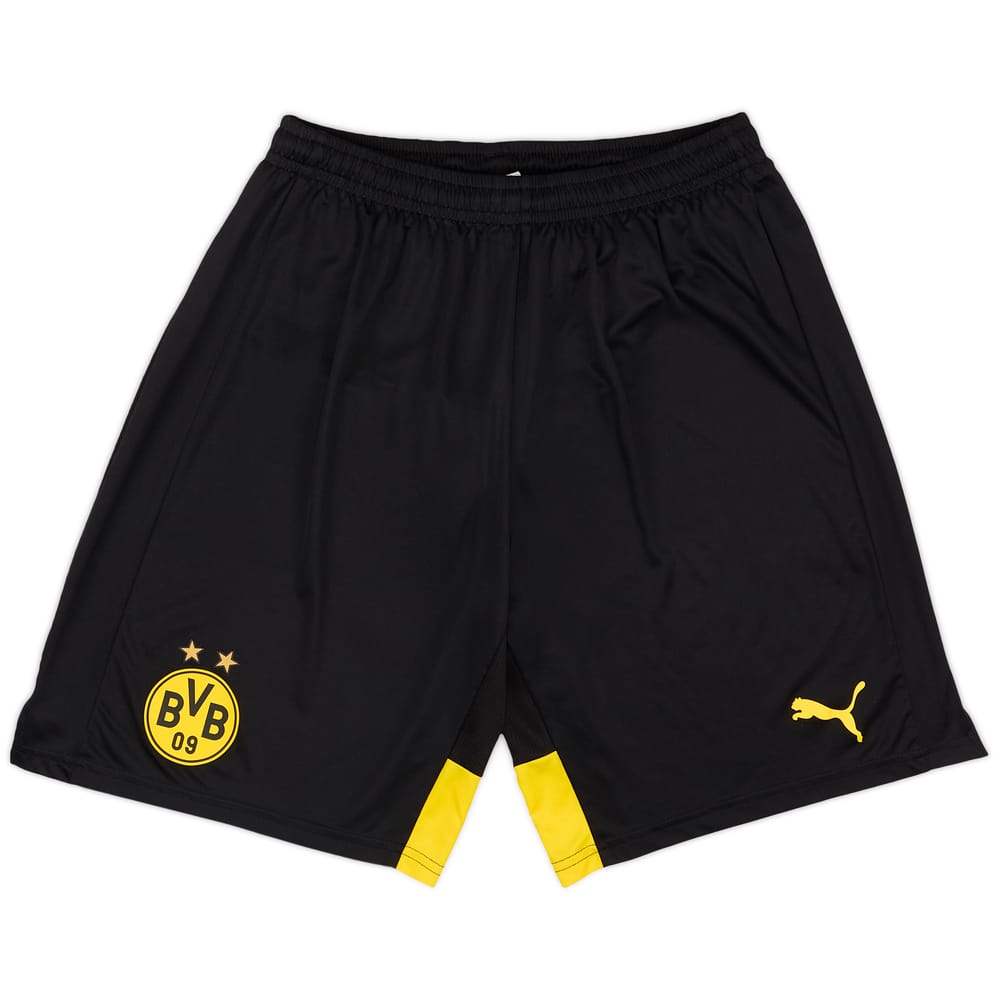 2015-16 Borussia Dortmund Player Issue Home Shorts - 7/10