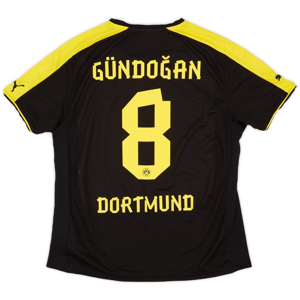 2013-14 Borussia Dortmund Away Shirt Gundogan #8 - 7/10 - (XL)
