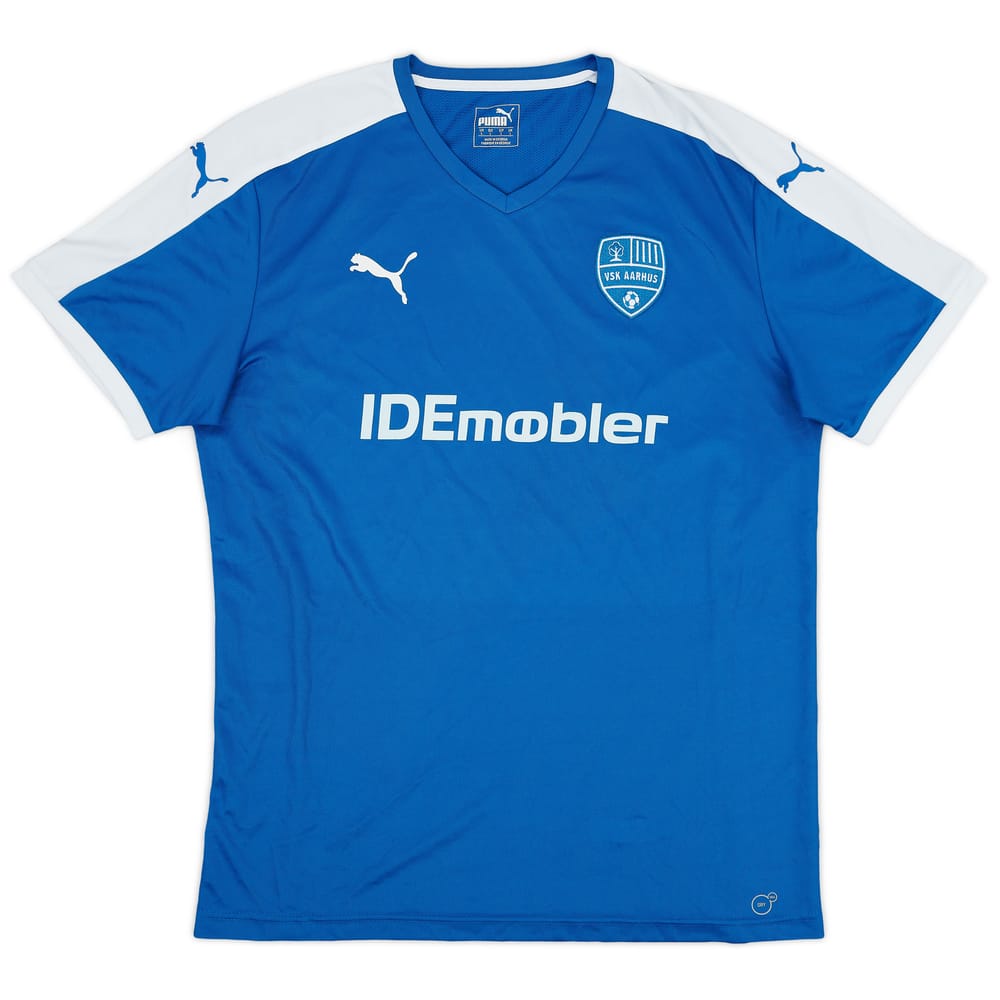 2017-18 VSK Aarhus Home Shirt - 9/10 - (L)