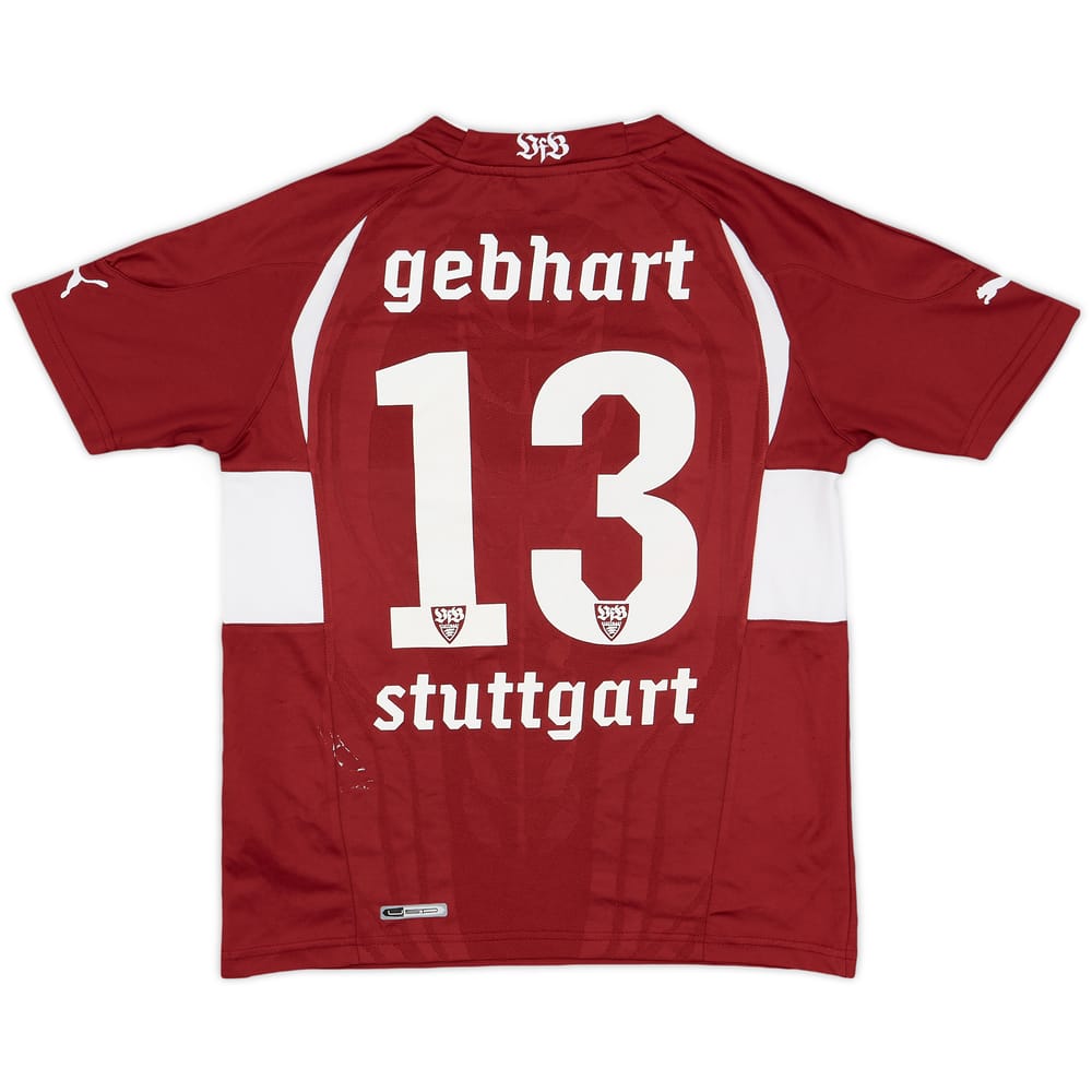 2010-11 Stuttgart Away Shirt Gebhart #13 - 6/10 - (S.Boys)