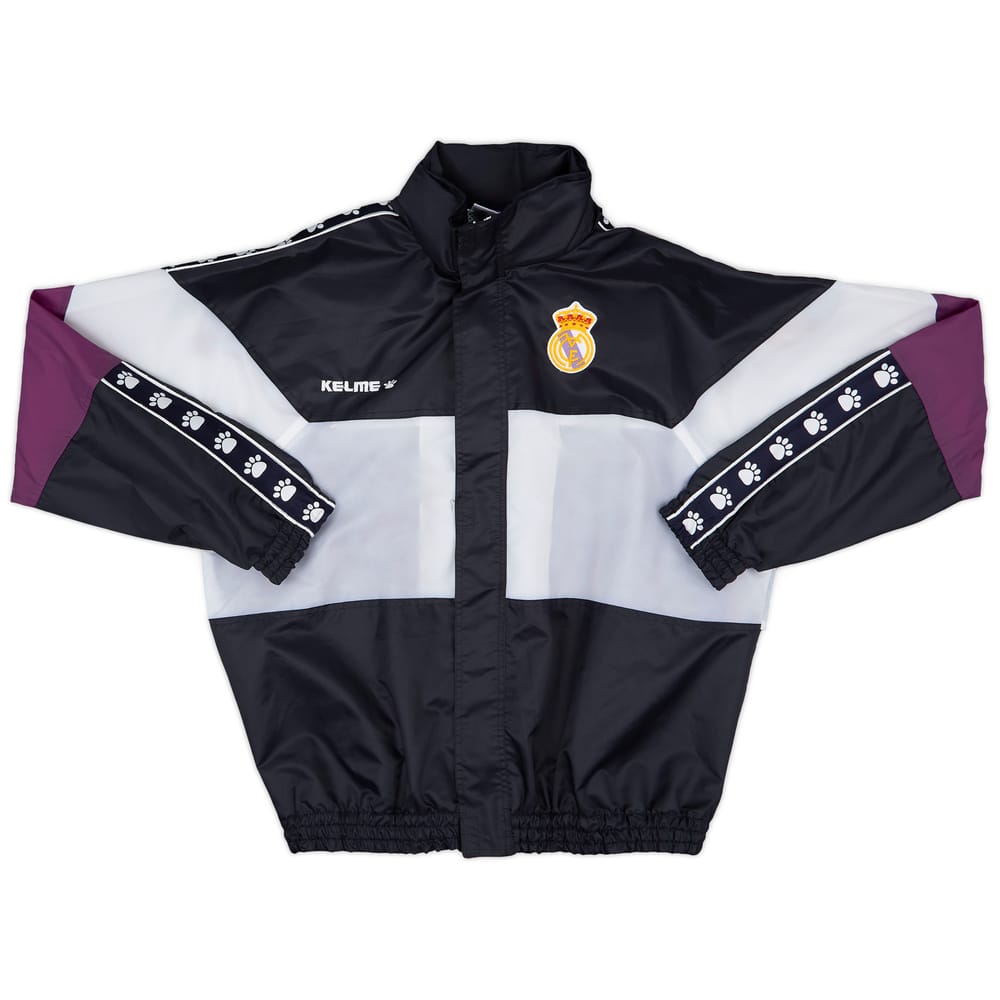 1994-96 Real Madrid Kelme Hooded Rain Jacket - 9/10 - (XL)