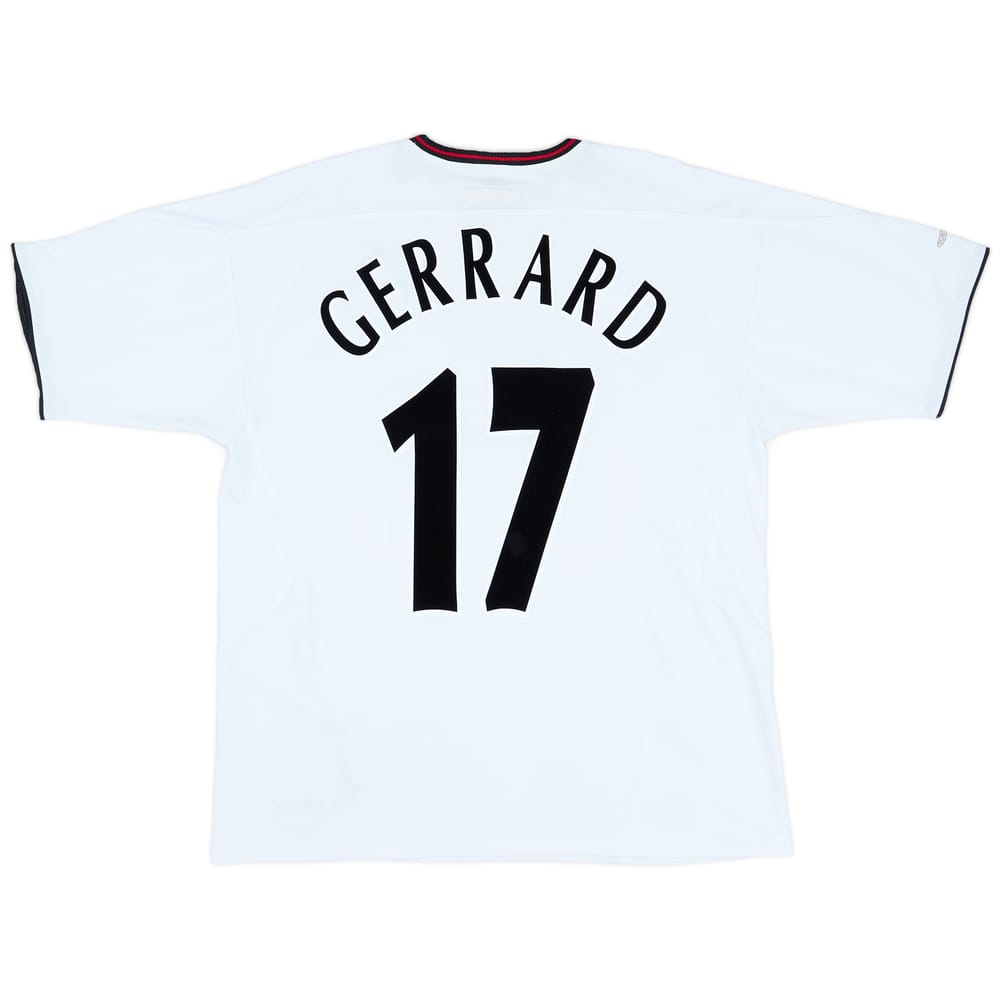 2003-04 Liverpool Away Shirt Gerrard #17 - 7/10 - (L)