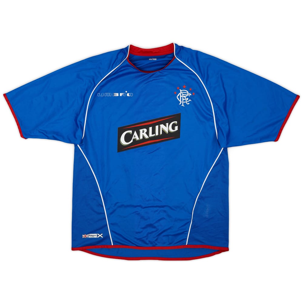 2005-06 Rangers Home Shirt - 4/10 - (L)