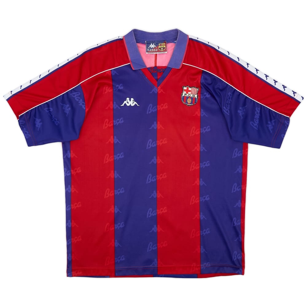1992-95 Barcelona Home Shirt - 6/10 - (L)
