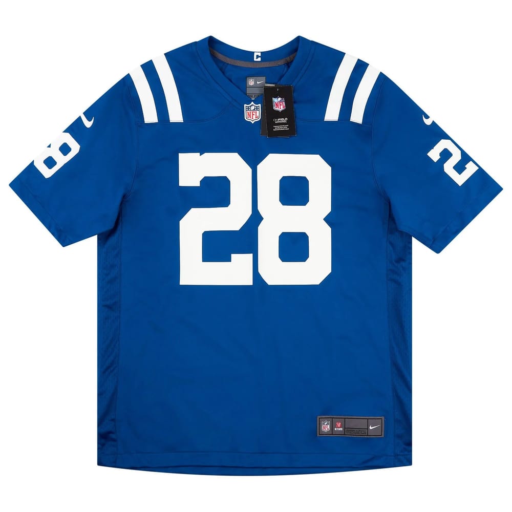 2020-22 Indianapolis Colts Taylor #28 Nike Game Jersey (Home) S - W/Tags