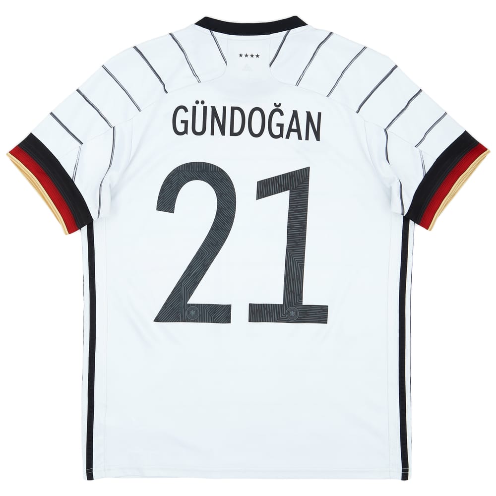 2020-21 Germany Home Shirt Gundogan #21 - 6/10 - (L)