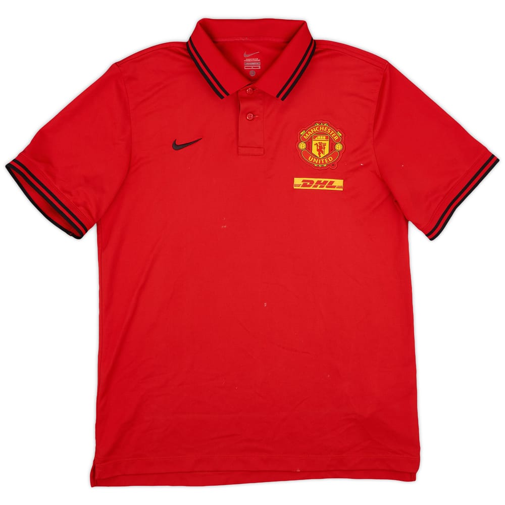 2012-13 Manchester United Nike Polo Shirt - 7/10 - (L)
