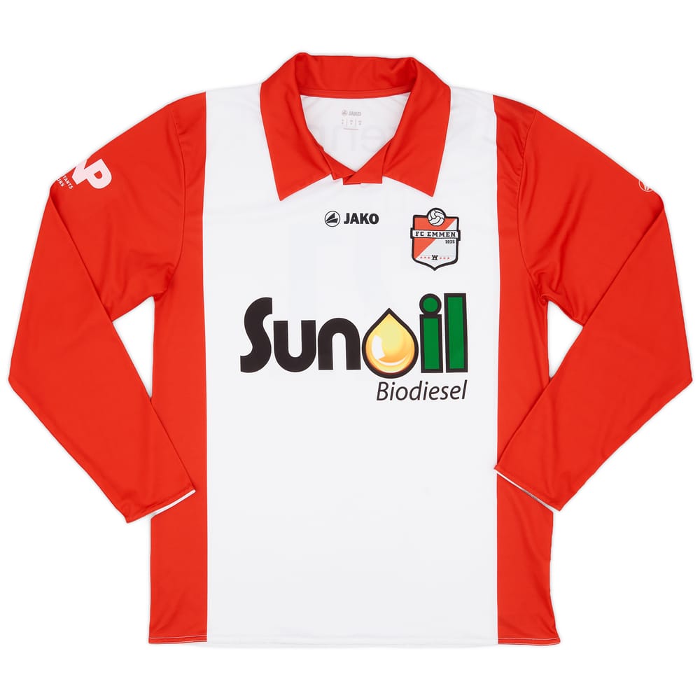 2012-13 FC Emmen Match Issue Home Shirt #21 (Wijks)