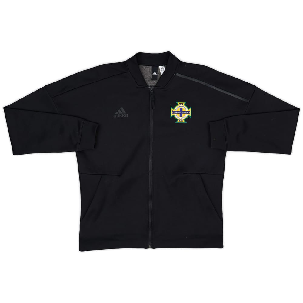 2017-18 Northern Ireland adidas Track Jacket - 8/10 - (M)