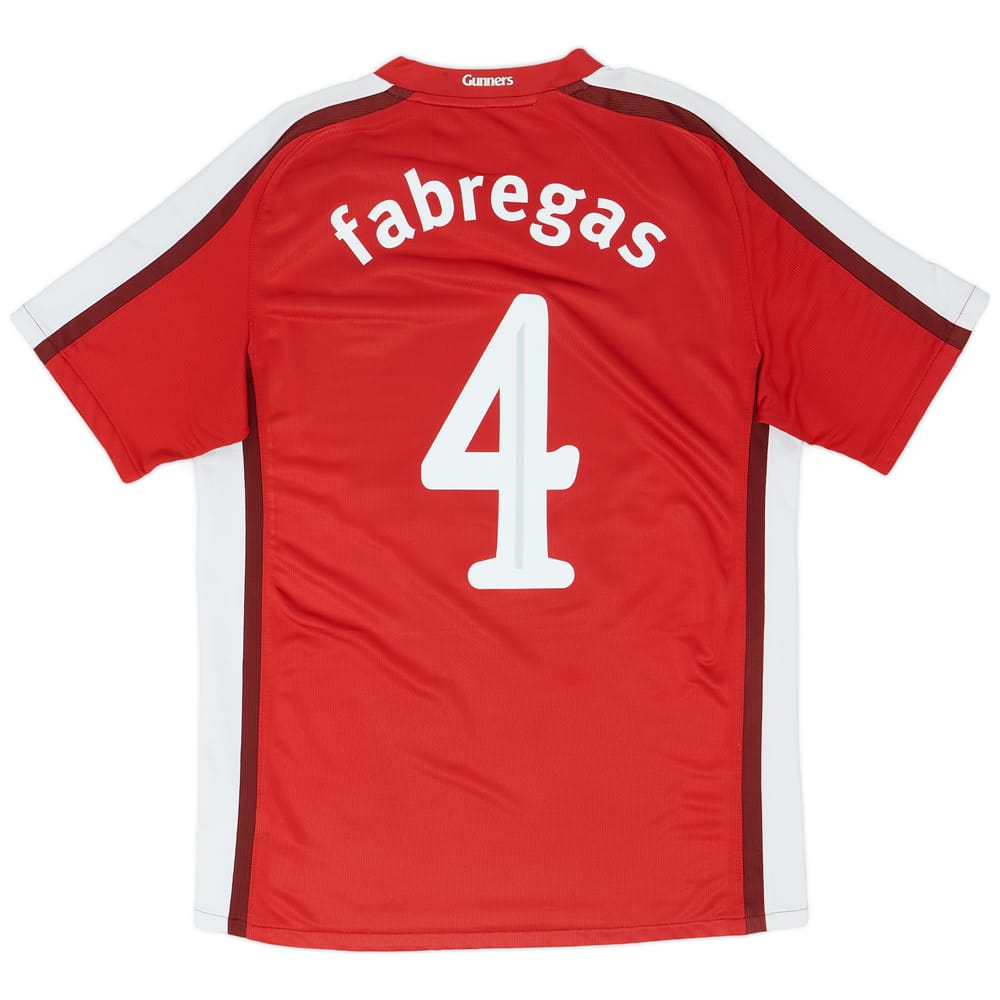 2008-10 Arsenal Home Shirt Fabregas #4 - 6/10 - (M)