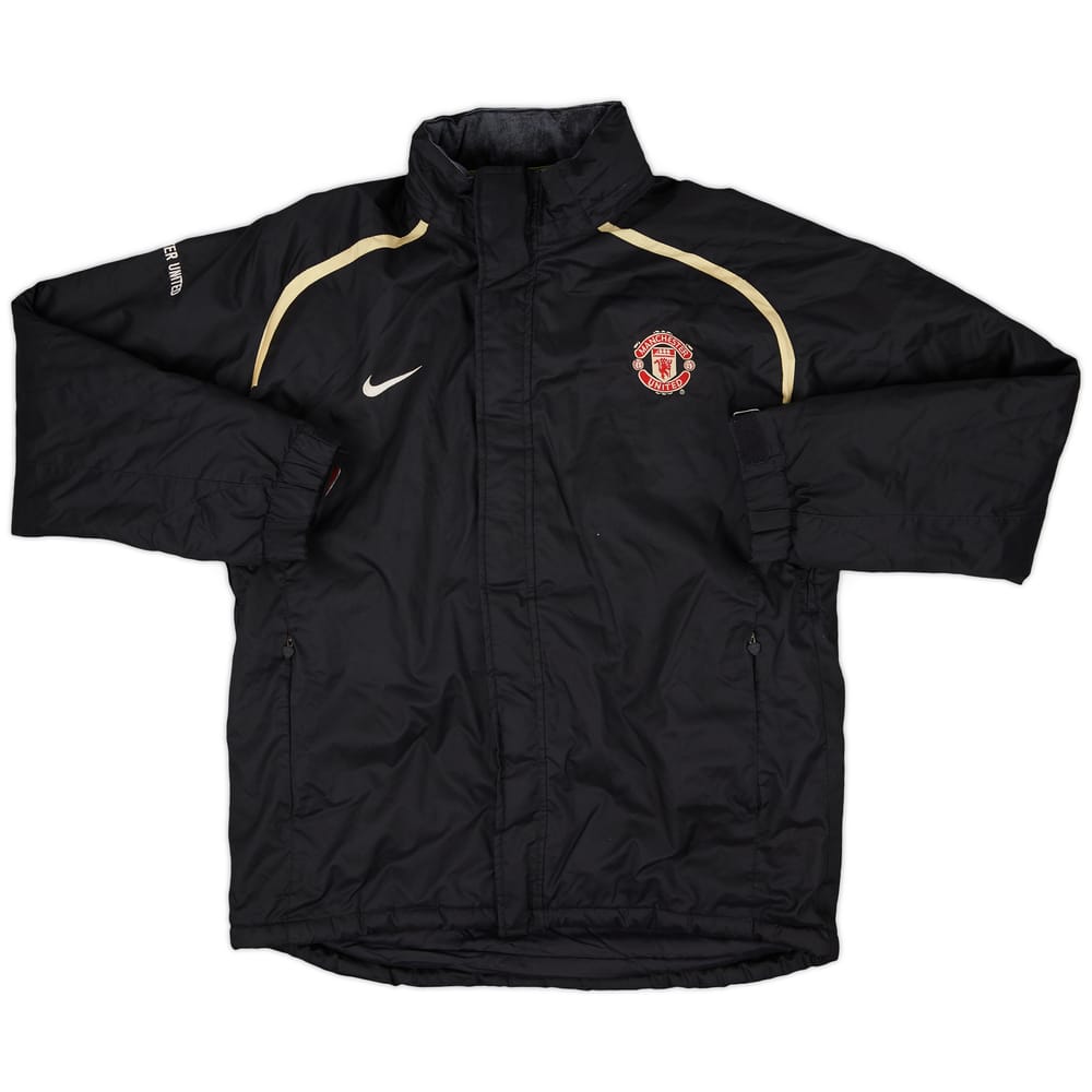 2006-07 Manchester United Nike Hooded Rain Jacket - 5/10 - (M)