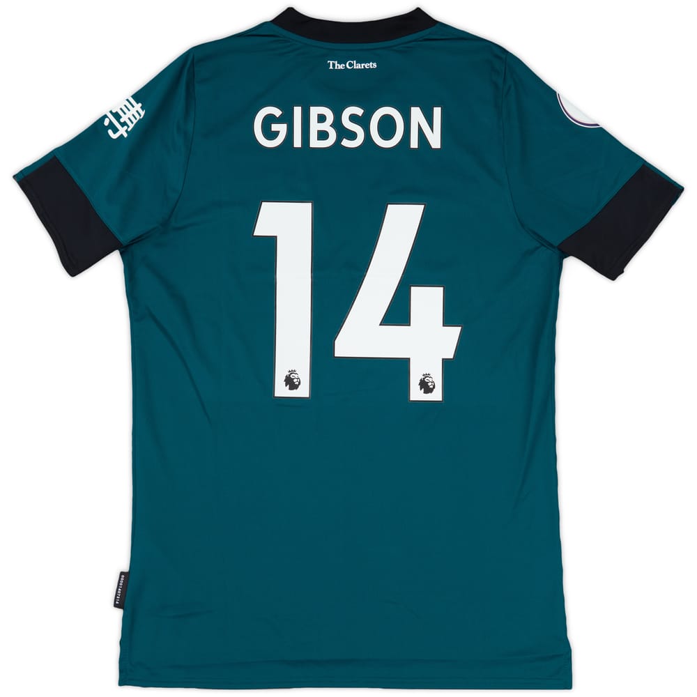 2019-20 Burnley Third Shirt Gibson #14 - 10/10 - (M)