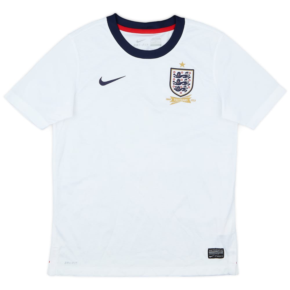 2013 England 150th Anniversary Home Shirt - 9/10 - (L.Boys)