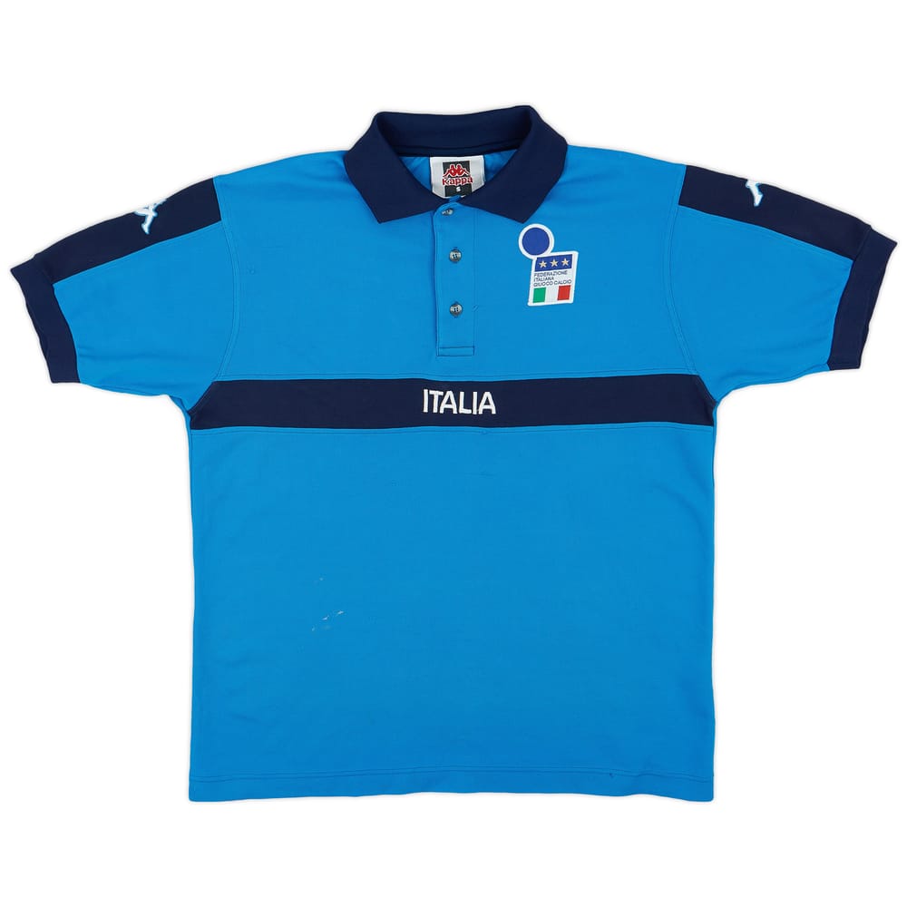 1999-00 Italy Kappa Polo Shirt - 7/10 - (S)