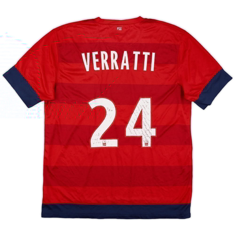 2012-13 Paris Saint-Germain Away Shirt Verratti #24 - 6/10 - (L)