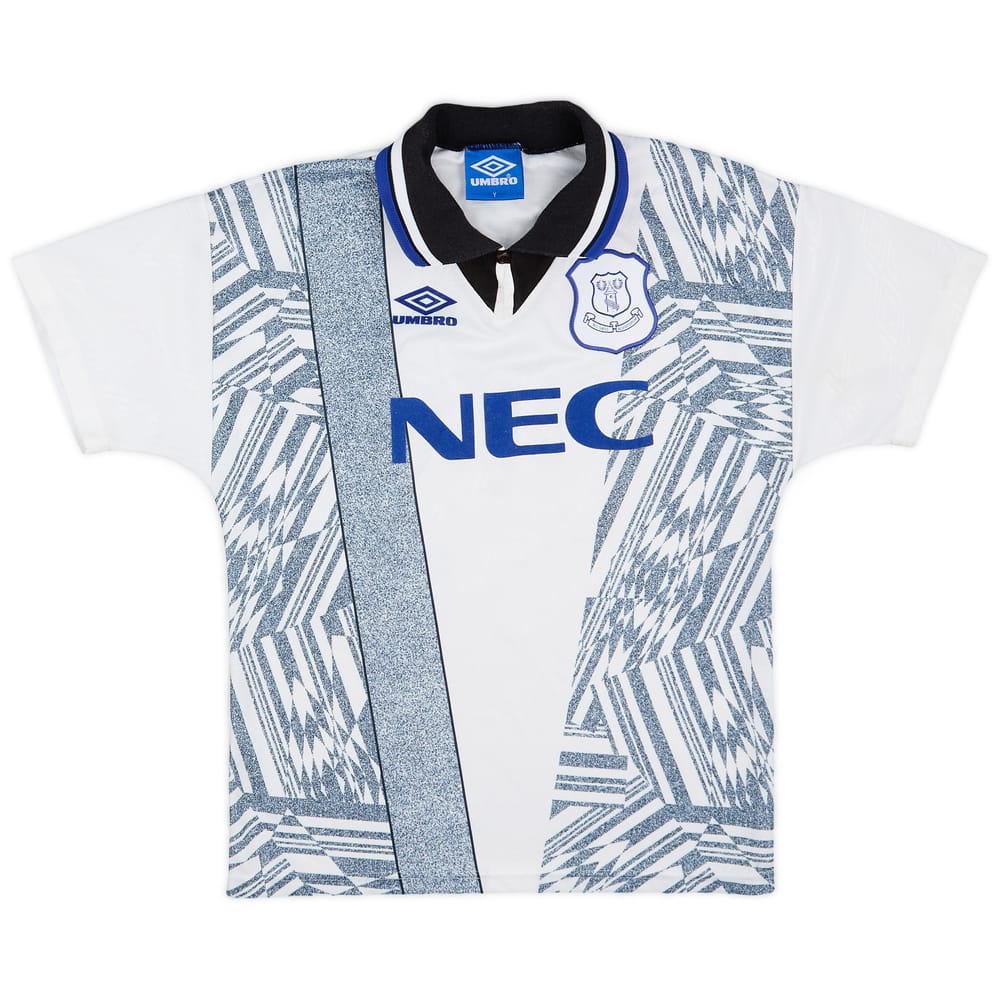 1994-95 Everton Away Shirt - 9/10 - (Y)